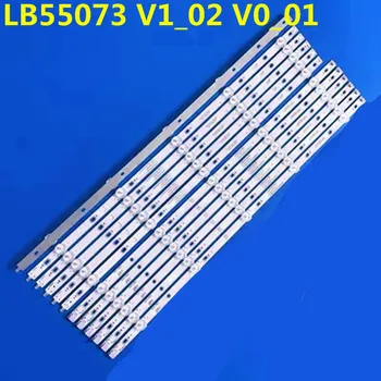 12 шт. Светодиодная лента для LB-PM3030-GJPHP556X10AKV2-L/R-Y 55PUS6503/60 55PUS6703 55PUS6753 55PUS7303 55PUS7363 55PUS7373 T550QVN05. 25