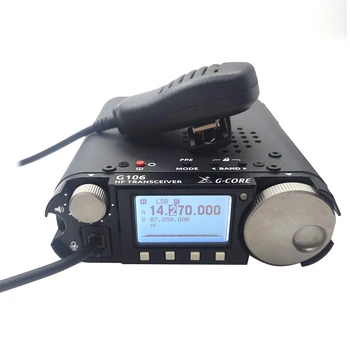 XIEGU G106C 5 Вт КВ-приемопередатчик QRP SDR-приемопередатчик SSB/CW/AM В трех режимах Приема широковещательной передачи WFM 22