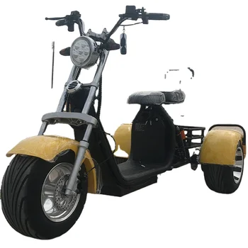 Распродажа оптом скутеров с толстыми шинами и трехколесного электрического скутера citycoco мощностью 2000 Вт 18