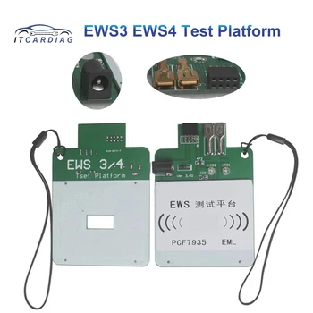 Тестовая Платформа EWS3 EWS4 для Тестера BMW ELM Key Chip Тестовая Платформа Перезаряжаемая Для программатора BMW/Land Rover EWS PCF7935 23