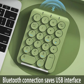 Беспроводная цифровая клавиатура Mofii, Bluetooth, перезаряжаемая цифровая клавиатура, мини-цифровая клавиатура, Бухгалтерская цифровая клавиатура, совместимая с ПК 5