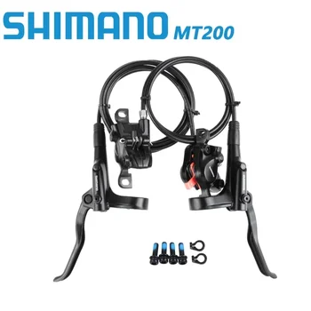 Shimano BR BL MT200 Велосипедный Тормоз MTB Тормоз Гидравлический Дисковый Тормоз 750/800/1350/1450/1500 мм Горный Зажим Тормоза модернизированные MT315 21