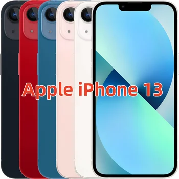 Мобильный телефон Apple iPhone 13 5G с 6,1-дюймовым OLED-дисплеем Super Retina XDR 4 ГБ оперативной памяти 64/256/512 ГБ ПЗУ NFC Face ID IOS Оригинальный Смартфон 23