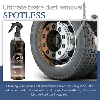 Некислотный раствор для чистки колес Очиститель для гаражных колес Обеспечивает безупречную чистоту колес 6