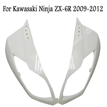Неокрашенный верхний передний капот, носовой обтекатель для Kawasaki Ninja ZX6R 636 2009 2010 2011 2012 18