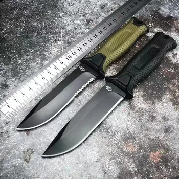 BG Нож Выживания Инструмент Для Исследования На Открытом воздухе Прямой Нож Кемпинг Нож Для Самообороны Выживания Пехотная Тактическая Сабля Для мужчины 2