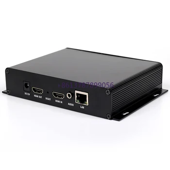 H265 H264 HDMI-совместимый кодировщик потокового IPTV с ЖК-дисплеем SRT RTSP RTMPS ДЛЯ IP-видео Facebook YouTube Encoder 2