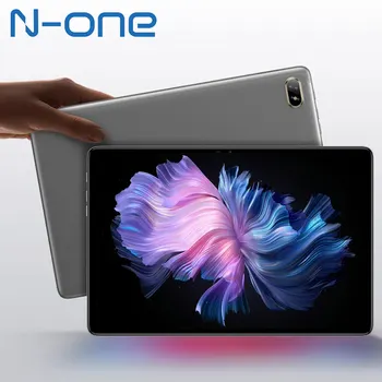 N-ONE NPad Air 10,1-дюймовый планшет Android Pad с разрешением 1280X800 MAX 8 ГБ (4 ГБ + 4 ГБ) 64 ГБ UNISOC T310 Android 12 6600 мАч Type-C Dual 4G LTE 3
