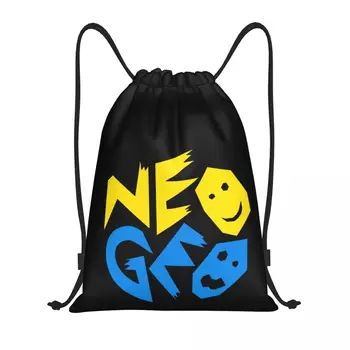 Neo Geo Arcade 25 сумок с завязками, спортивная сумка, рулон одеяла, уютный Милый рюкзак с юмористической графикой 14