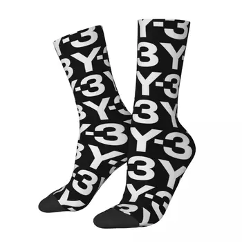 Унисекс, Yohji Yamamoto Y3, носки для платья, аксессуары, Мягкие Носки, Милые Замечательные подарки, спортивные носки средней длины для унисекс, дышащие 16
