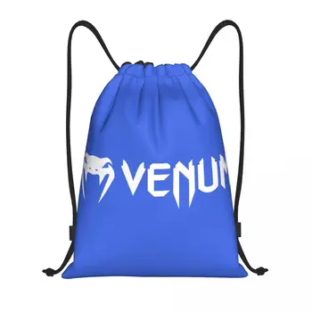 Сумка на шнурке для фитнеса Venums, Женская Мужская Портативная Спортивная сумка для спортзала, Боксерские рюкзаки для покупок 11