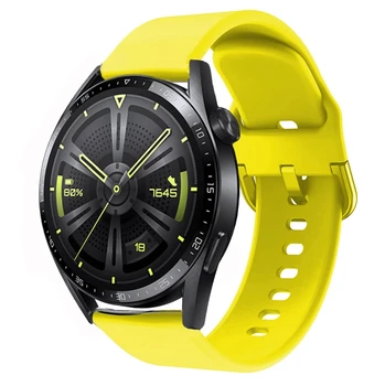 22 мм ремешки для наручных часов Huawei Watch GT 3 GT3 46 мм ремешок для часов GT 2 Pro GT2E GT Runner Силиконовый браслет Замена браслета 4