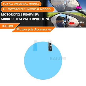 2 Шт Мотоциклетная наклейка Непромокаемая пленка для мотоцикла Зеркало заднего вида Автомобиля Пленка от дождя Четкое зрение Мотоциклетная авто Пленка 1