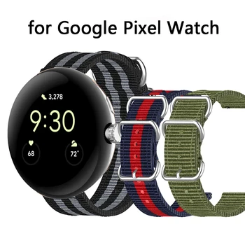 Нейлоновый ремешок для смарт-часов Google Pixel Сменный ремешок Correa Belt Браслет для часов Google Pixel Ремешок с адаптером 3