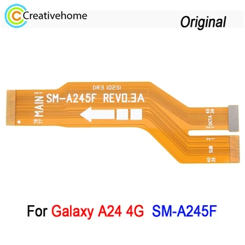 Оригинальный гибкий кабель LCD для Samsung Galaxy A24 4G SM-A245F, материнская плата, соединительный кабель LCD, Запасная часть