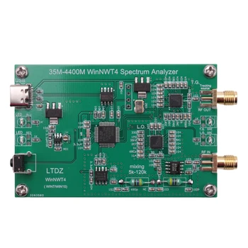 Анализатор спектра 33 МГц-4400 МГц USB LTDZ 35-4400 М Источник спектрального сигнала Модуль анализа радиочастотной области 20