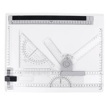 Чертежная доска Легкий многофункциональный чертежный стол с регулируемой измерительной системой для дропшиппера Graphics Architect 18