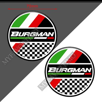 2018 2019 2020 2021 2022 Мотоцикл для Suzuki Burgman 125 200 400 650 Наклейки на скутер, Эмблема, значок, Наклейки с логотипом, Накладка на бак 25