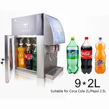 Профессиональная фабрика поставляет торговый автомат Coca Cola с корпусом из нержавеющей стали с тремя клапанами 20