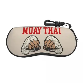 Солнцезащитные очки для тренировок по боевому Муай Тай, мягкий чехол, Неопреновая оболочка для кикбоксинга на молнии, боксерский чехол для очков, защитная коробка для очков 21