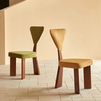Модные стулья для гостиной, Кожаные Удобные Детские Дизайнерские Обеденные стулья, Современная Дешевая мебель Silla Silla 11