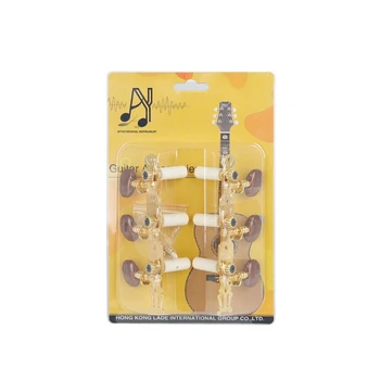 Головки для настройки классической гитары, колки для настройки нейлоновых струн, 3 + 3 тюнера GXMF 12