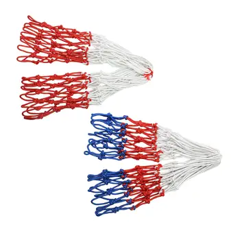 Замена баскетбольной сетки На открытом воздухе Сверхмощная плетеная веревка, утолщающие компоненты задней панели, облегченные для баскетбольных колец 17