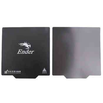 9,2 Дюйма X 9,2 Дюйма Ender-3 Часть принтера Magic Magnetic Build Surface Bed Бумажная Этикетка С Этикеткой 3M 235 X 235 мм Для Ender-3