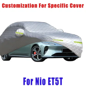 Для Nio ET5T защитная крышка от града, автоматическая защита от дождя, царапин, отслаивания краски, защита автомобиля от снега 21