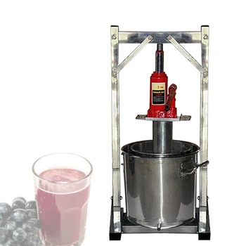 Ручной Виноградный пресс Бытовая Небольшая машина для выжимания сока и вина из нержавеющей стали