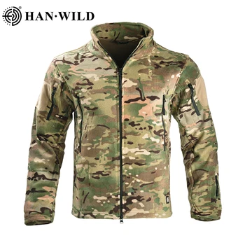 Зимняя военная куртка для Страйкбола, мужская Флисовая Тактическая куртка Safari, теплая куртка с капюшоном, Армейская Осенняя верхняя одежда, рабочая куртка на открытом воздухе