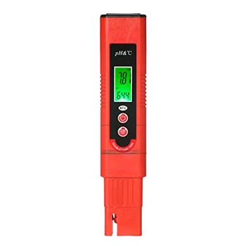 PH-метр с трехцветным ЖК-дисплеем, PH-ручка с автоматической функцией ATC, диапазон измерения PH 0-14 для домашнего питья, бассейна 23