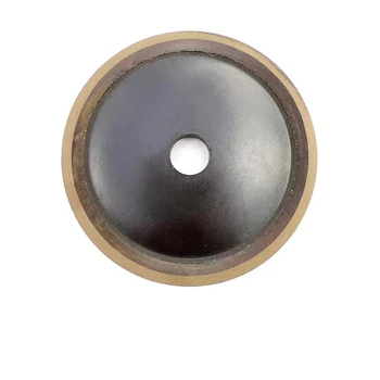 шлифовальный круг из смолы диаметром 125 мм, твердый износостойкий алмазный шлифовальный круг с одинарным скосом на основе бакелита