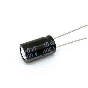 10шт Электролитический конденсатор высокого качества 400V10UF 10*17 мм 10UF 400V 10*17 1