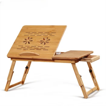 Стол для ноутбука в общежитии, складной ленивый столик на кровати, креативный простой маленький столик для книг 3