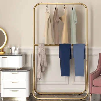 Складная вешалка для одежды Golden Nordic Современная Входная вешалка для одежды, сумки, мебель для спальни Perchero, гостиной 20