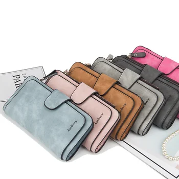 Модный новый женский кошелек, многоцветный, большой емкости, держатель для карт, кошелек для монет на молнии, кожаный кошелек для женщин, прямая доставка