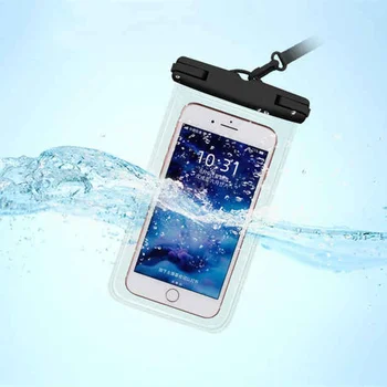 Водонепроницаемый чехол для мобильного телефона из ПВХ Прозрачный чехол для телефона Плавание серфинг подводное плавание непромокаемые сумки для телефонов 1