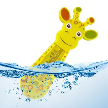 Детский термометр для воды для ванны в форме жирафа, детский термометр для ванны, плавающий игрушечный термометр для ребенка 13