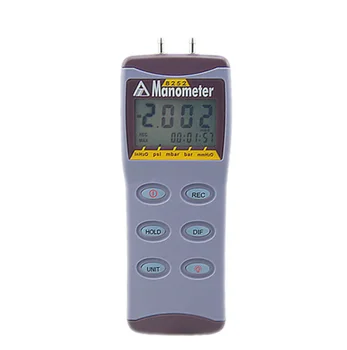 AZ8252 Цифровой манометр, цифровой измеритель перепада давления, тестер AZ-8252