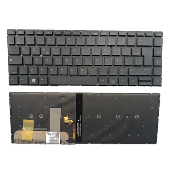 Для HP Elitebook X360 1040 G4 1040 G5 Версия FR Клавиатура с подсветкой