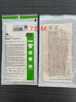 Латексные перчатки для хирургов Mölnlycke Biogel® (1 пара) С манжетой из бисера • Длина без пудры 29 см 9