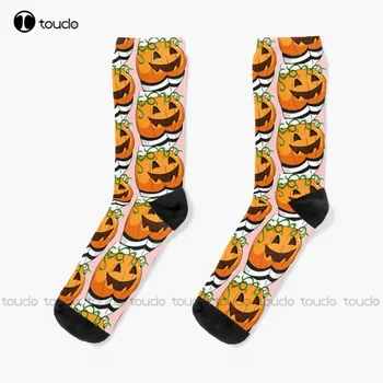 Westwoodbooty - Хэллоуин! Носки Мужские носки на Хэллоуин Унисекс для взрослых, подростков, молодежи, удобные спортивные носки для девочек, забавный подарок 24