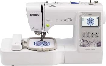 Летняя скидка 50% на швейно-вышивальную машину Brother SE600, 80 рисунков, 103 встроенных стежка 3