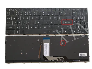 Американская клавиатура с RGB подсветкой для ноутбука Hasee G8-CT7NA Z7-CT5NS Z7M-CT5NA G7-CT7NA G10