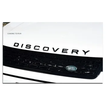 Автомобильные наклейки с буквенной эмблемой DISCOVERY для LAND ROVER DISCOVERY Evoque, аксессуары, наклейка на передней крышке, логотип для украшения заднего багажника 20