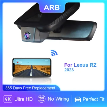 Камера 4K Dash для Lexus RZ 2023, ARB OEM, заводской автомобильный видеорегистратор, управление подключением Wi-Fi с помощью приложения