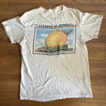 Винтажная футболка с рисунком Allmans Brothers Eat A Peach унисекс для мужчин и женщин Kv7622 11