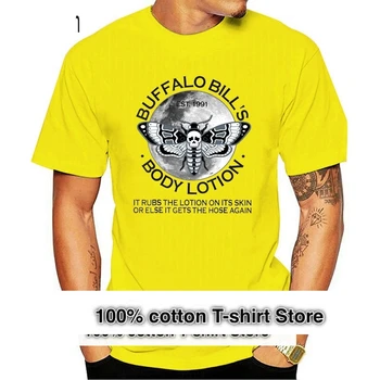 Мужская забавная футболка с лосьоном для тела Buffalo Bill, размер S-3Xl, новейшая модная футболка 19