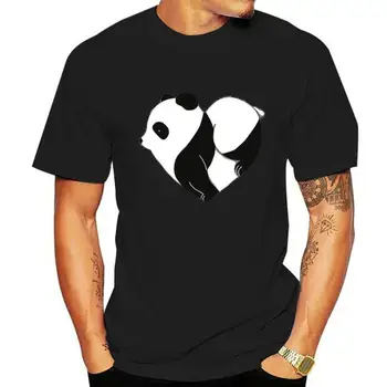 Летняя женская футболка с креативным принтом милой панды, модная женская футболка из 100% хлопка, футболки с круглым вырезом и коротким рукавом, повседневные топы 2